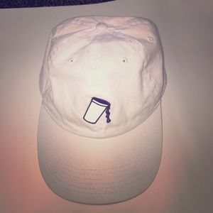 Purple drink hat